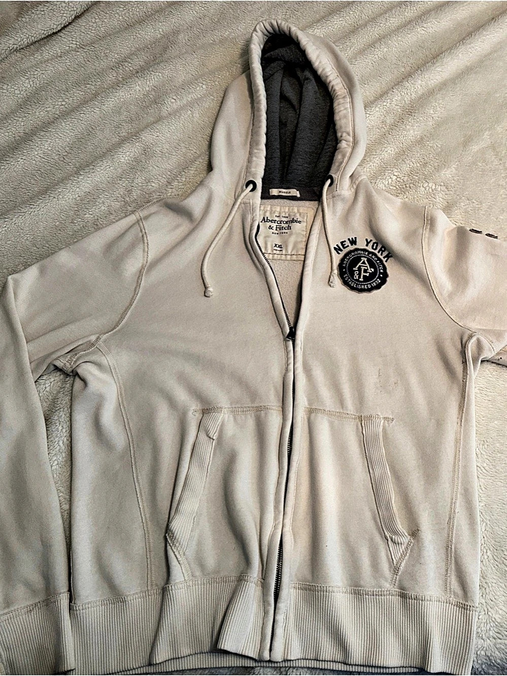 Abercrombie & Fitch Muscle Men's Cotton Blend Hoodie XXL